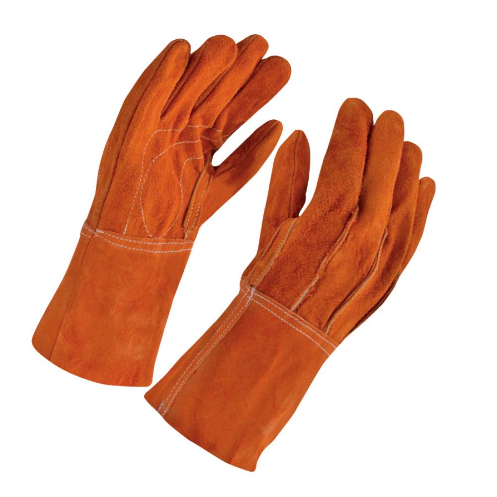 Guantes de Carnaza Largo