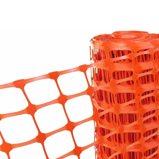 MALLA CERCA DE SEGURIDAD NARANJA PARA DELIMITAR