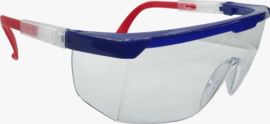 Lente de Seguridad Cuadrado Tricolor Mica Clara